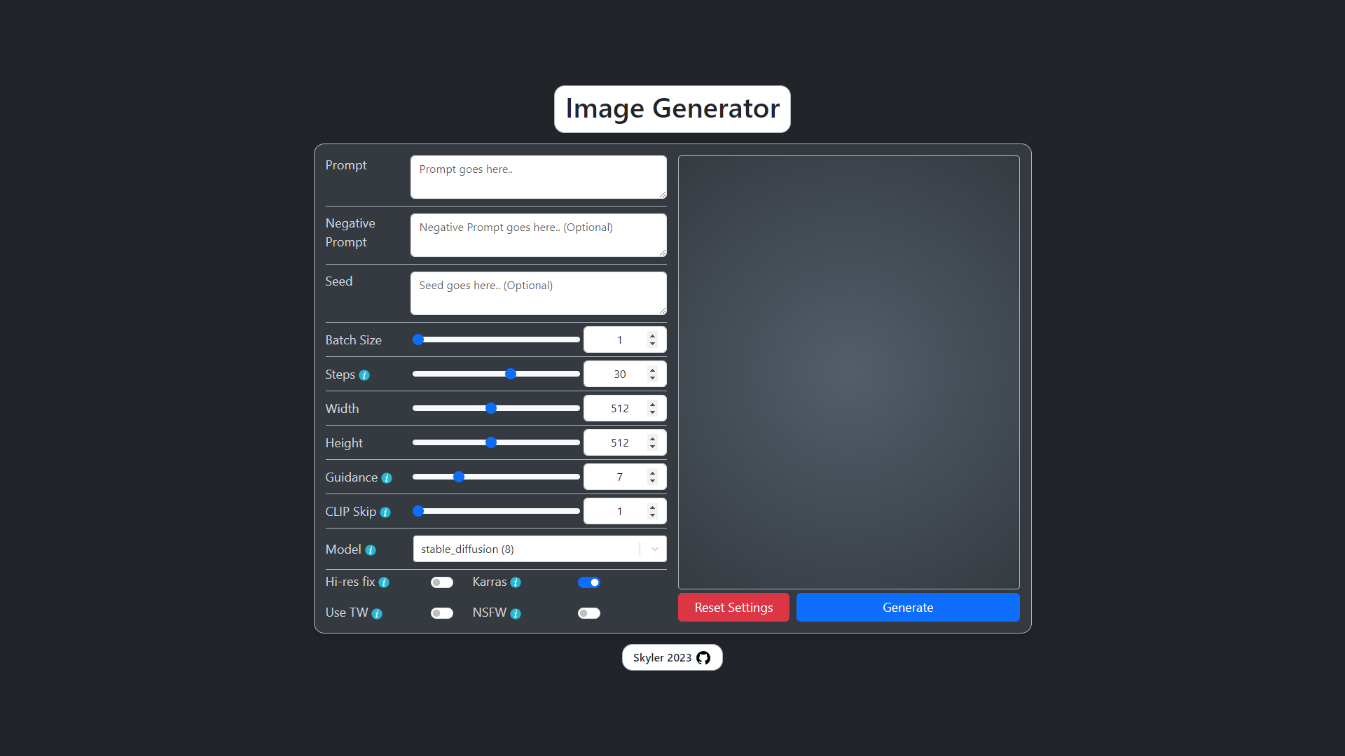 Image Generator